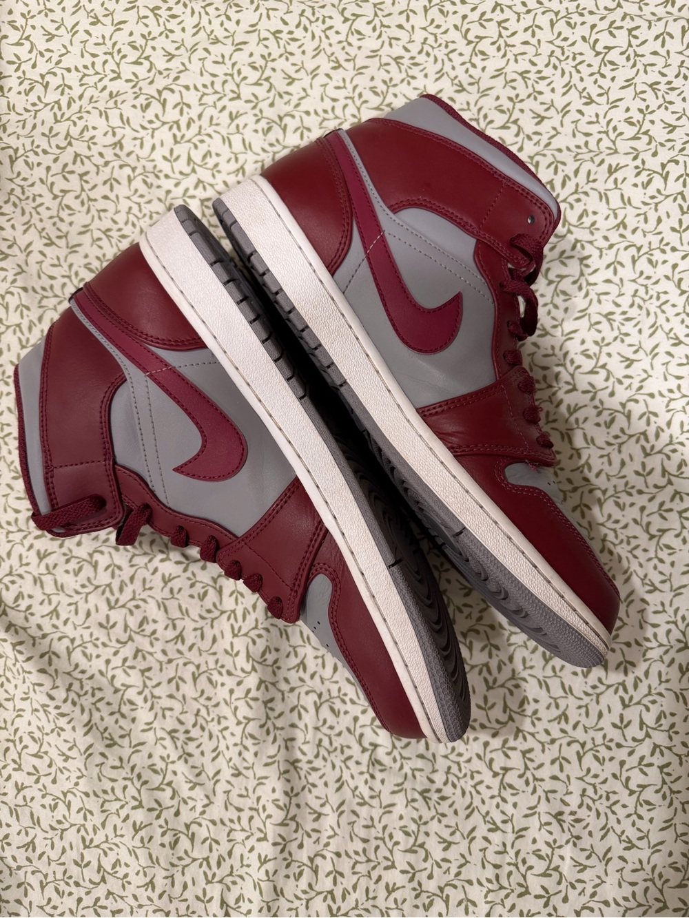 Air Jordan 1 Mid 'Cherrywood Red' - Picture 6 of 9